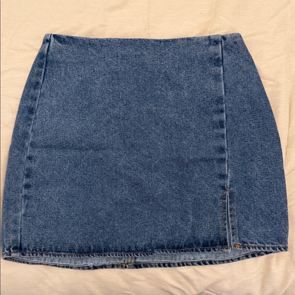 Altar'd State Blue Mini Skirt